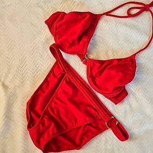 Venus size small red bikini